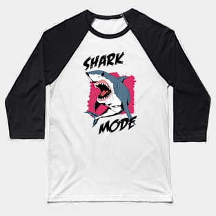 Shark Mode Baseball T-Shirt